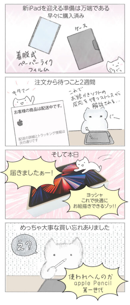 ねこのて日記『iPad Pro 届いたけど』 - NEKONOTE